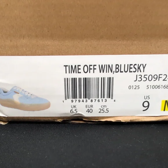 Dr. Scholl's Time Off Win Sneakers Women's US 9M Sky Blue - Picture 12 of 13